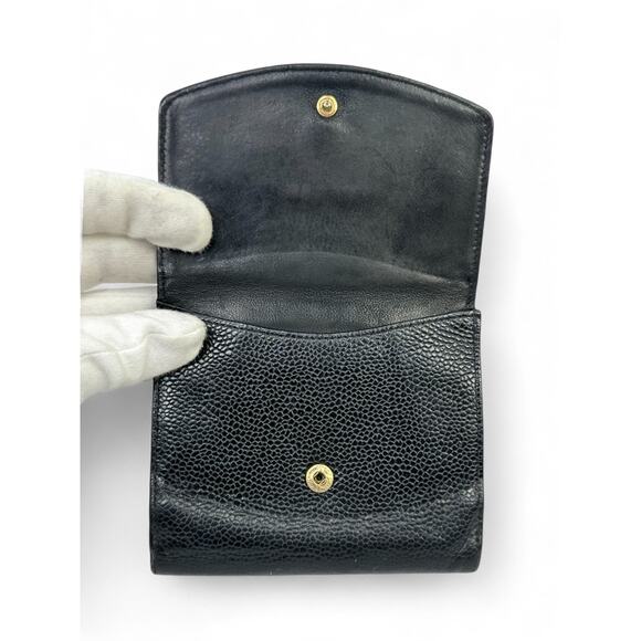 Chanel Vintage Y2K Timeless CC Flap Leather Trifold Wallet - Picture 5 of 7